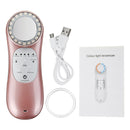 USB Ultrasonic Photon Beauty Machine EMS Negative Ions Face Skin Anti-aging Massager Acoustic Wave Vibration Skin Care Device