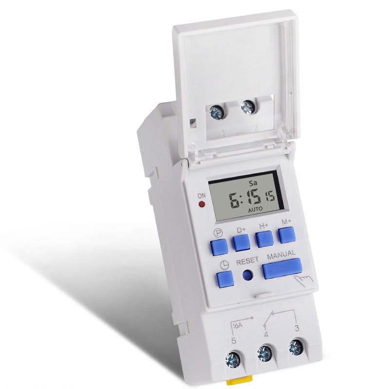 220V 110V 24V 12V Microcomputer Electronic Programmable Digital TIMER SWITCH Time Relay Control