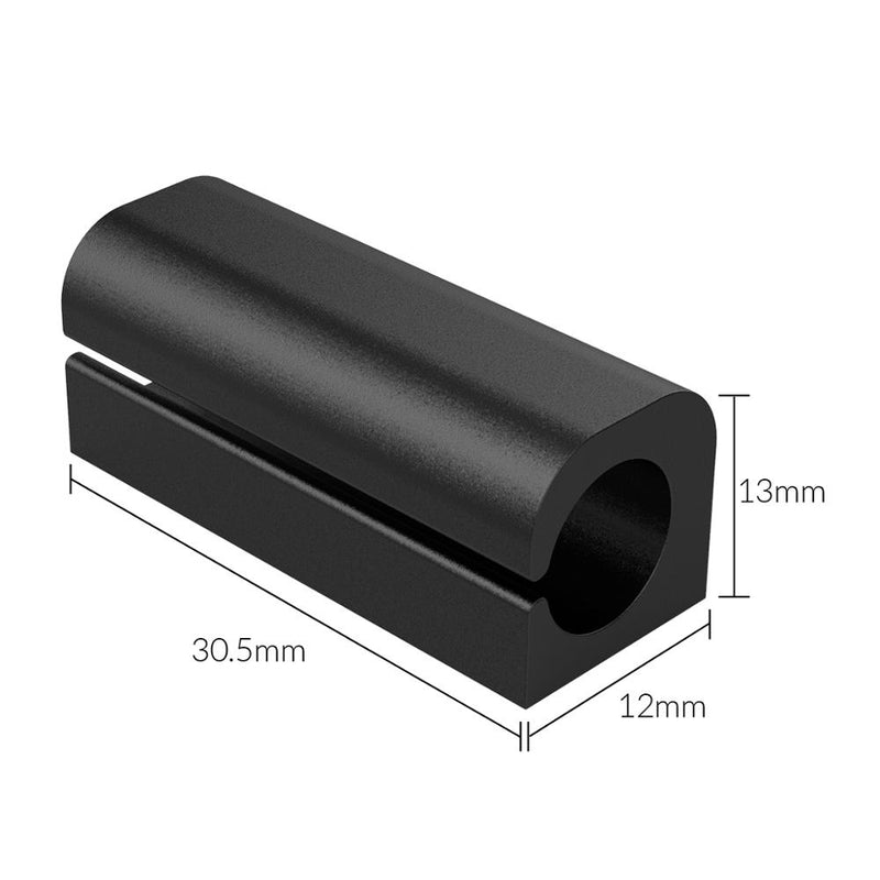 ORICO 20Pcs Multifunctional Silicone Cable Winder Earphone Cable Organizer Wire Storage Charger Cable Holder Clips for Mouse Earphone USB Cable