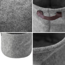 Felt Cloth  Dirty Clothes Storage Baskets Foldable Fabric Debris Storage Bag
