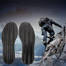 Men's DIY Pair of Anti Slip Grip-rubber Pads Glue On Soles Heel Shoe Repair Black