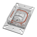 Red Copper Plate CPU Water Cooling Block Waterblock 0.3mm Water Channel Injection for AMD AM4