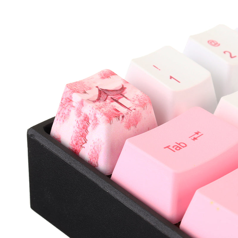OEM Profile Girl PBT Sublimation Keycap for 60% Anne pro 2 Royal Kludge RK61 Geek GK61 GK64 Mechanical Keyboard