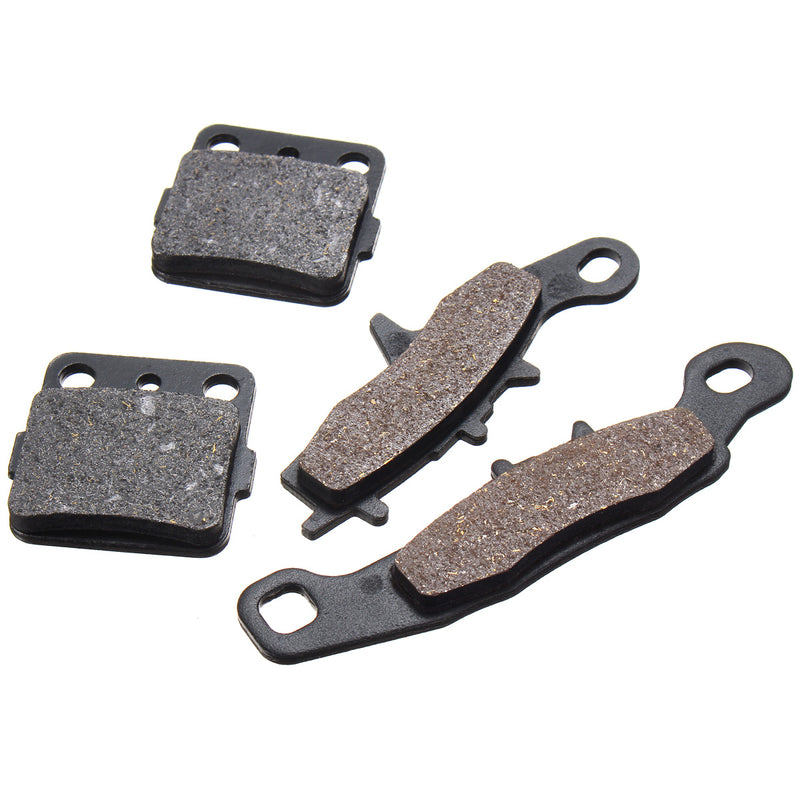 Front+Rear Brake Pads For Kawasaki KX100 Set Full Kit D1 D2 D3 D4 D5 2001-2009