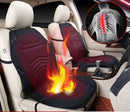 Universal  Car Auto Heated Seat Cushion Cover Pad Warmer Winter Autumn Double-Seat Black 12V