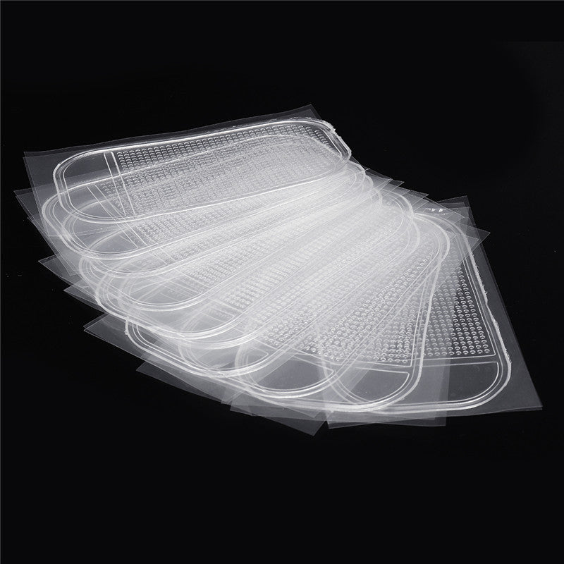 10Pcs Reuseable Planting Grafted Eyelashes Forehead Against Silicone Gasket Tools