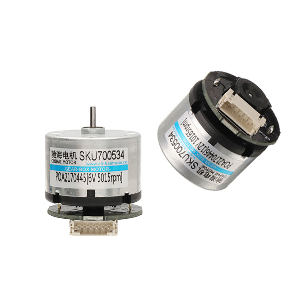 12V 10165rpm/6V 5015rpm DC Magnetic Holzer Encoder Motor 11PPR