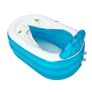 Inflatable Bathtub Portable Bath Tub PVC Camping Travel Folding SPA Bath With Cushion Pipe