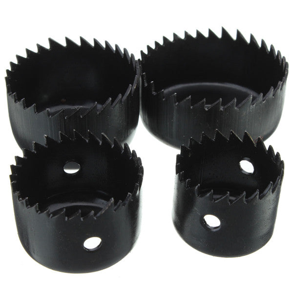 4pcs 32/38/44/54mm Hole Saw Cutter with Mandrel Wood Working Drill Bit