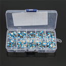 300Pcs 10 Values Variable Resistor 500R To 1M RM065 Carbon Film Horizontal Trimpot Potentiometer Assortment Kit