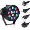 12W RGB Crystal LED Ball Stage Light Voice Mode Remote Control Light For DJ  Disco Halloween Party