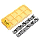 Drillpro 10pcs APKT1604PDFR-MA H01 Carbide Insert for Aluminum