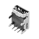 10pcs MINI Full Pin 90 Degree Female Socket Connector Charging Socket USB Socket Interface
