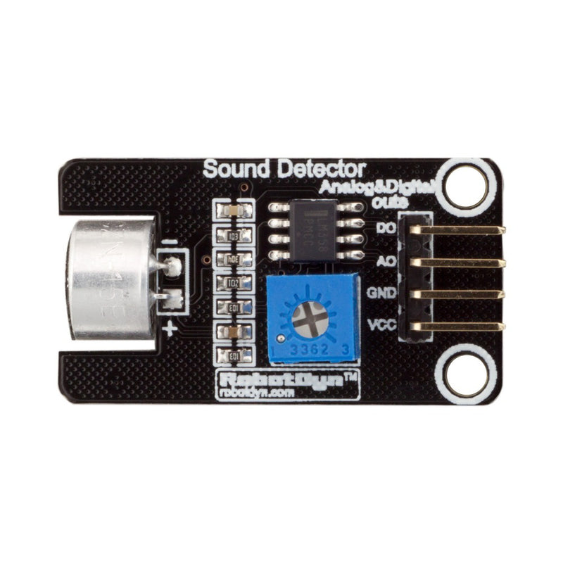 10Pcs RobotDyn Microphone Sound Measure Module Voice Sensor Board with Digital and Analog