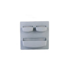 Kitchen Wall-Mounted Storage Rack Sundries Storage Holder Adhesive Stickers Fixed Bathroom Organizer