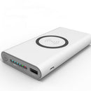 Bakeey 8000mAh Smart Indicator Light Wireless Fast Charging DIY Power Bank Case For iPhone X XS 11Pro Huawei P30 Mate 30 5G Xiaomi Mi8 Mi9 S10 S10+ 5G