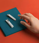 Original XIAOMI Mijia No Splash Nail Clipper Cutter Cleaner Fingernail Toenail Manicure Pedicure Anti-splash with Shell Case Stainless Steel Trimmer