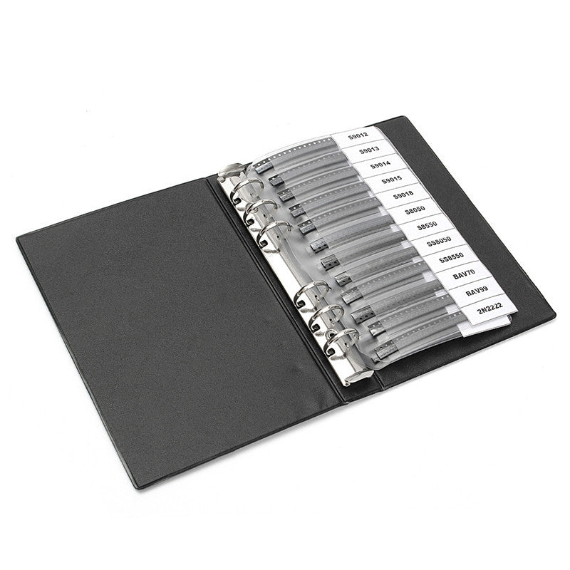 900Pcs SMD Chip Transistor Assortment Kit 36 Values Assorted Sample Book