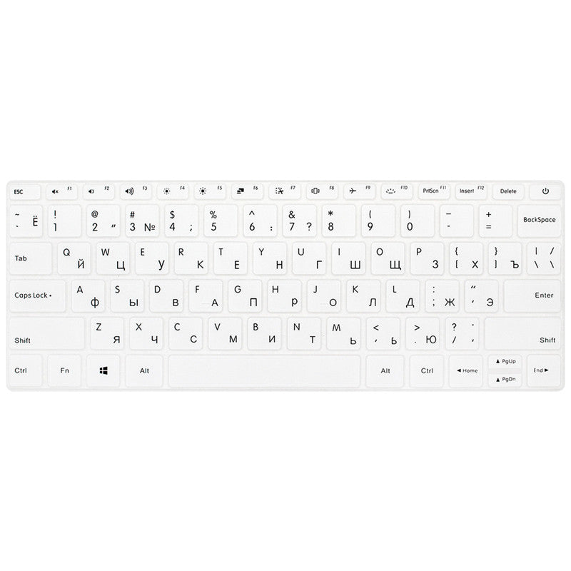 Russian Silicone Keyboard Cover For 12.5 inch 13.3 inch XIAOMI AIR Laptop Notebook Accessories