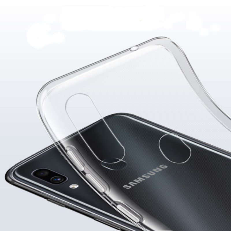 Bakeey Slight Transparent TPU Shockproof Protective Case for Samsung Galaxy A40 2019