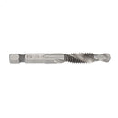 1/8-3/8 Inch BSW Thread HSS Combination Drill Tap Bit 1/4 Inch Hex Shank Deburr Countersink Bit