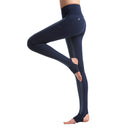 Women Sports Fitness Yoga Pants Knitting Slim Leggings Foot Tights M-3XXL Elastic Trousers