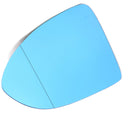 Car Door Wing Mirror Glass Tinted Blue Heated Left Side For VW Golf 7 GTI MK7 14-15