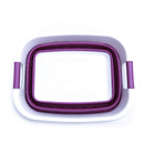 Large Collapsible Laundry Drain Basket Wash Clothes Fruits Bin Space Saving Foldable