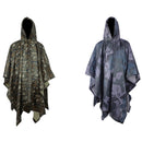Multifunctional Camouflage Rain Coat Outdooors Travel Rain Coat Cycling Camouflage Poncho