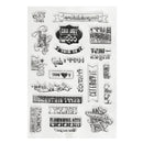 Birthday Transparent Sheet Scrapbooking Craft Card Clear Rubber Stamp Cling Set