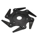 6 Steel Blades Razors Black Trimmer Head Lawn Grass Weed Eater Brush Cutter