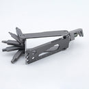 Xmund XD-FK7 17 In 1 Multifunctional Tools Stainless Steel Folding EDC Screwdriver Bottle Opener Wrench Knife Camping Survival Kits