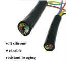 KSGER Silicone Wire Cable Tinned Copper T12 Soldering Iron Station High Temperature Soft Jacket