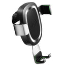 2 in 1 Gravity Auto Lock Car Air Vent 7.5W Fast Wireless Charger For Qi Enabled Cellphone Devices