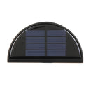 Solar Power Fence Post Light Wall Mount Outdoor Garden Path Landscape Yard Lamp