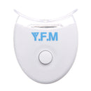 Y.F.M Teeth Whitening Kit W/ LED Light 2 Mouth Tray 10 Whitening Gel Home Teeth Whitener System Teeth Care
