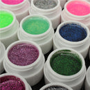DANCINGNAIL 36 Colors 5ml Small Glitter Shiny Powder UV Gel Builder Nail Art DIY Manicure