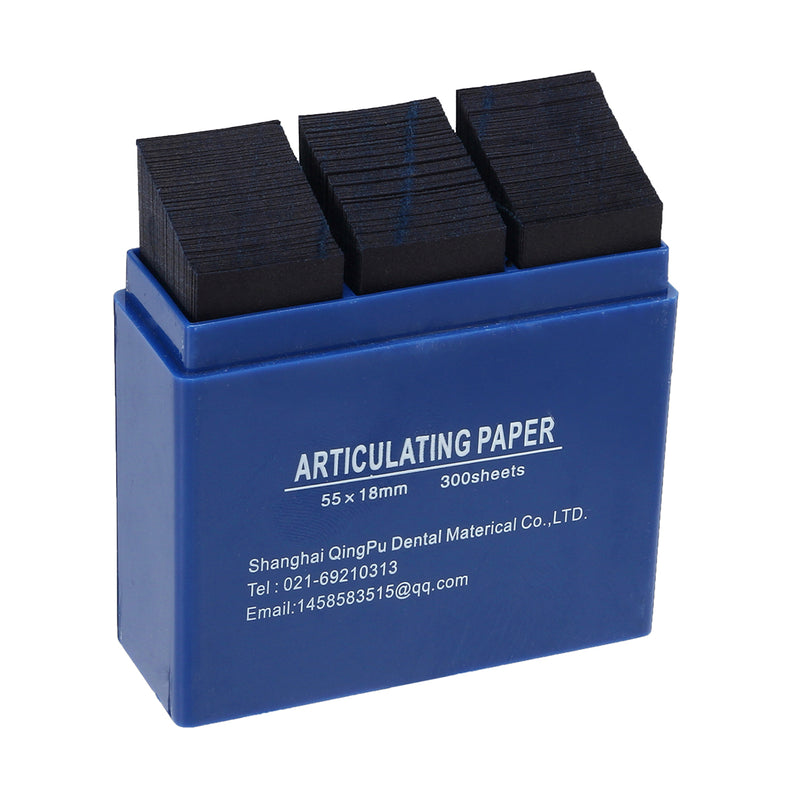 300 Sheets Dental Articulating Paper Dental Lab Products Teeth Care Strips Kit Tools