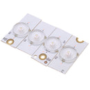 20pcs 6V SMD Lamp Beads with Optical Lens Fliter for 32-65 inch LED TV Repair