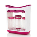 Infant Baby Feeding Food Squeezer Station Homemade Toddler Fruit Maker Dispenser