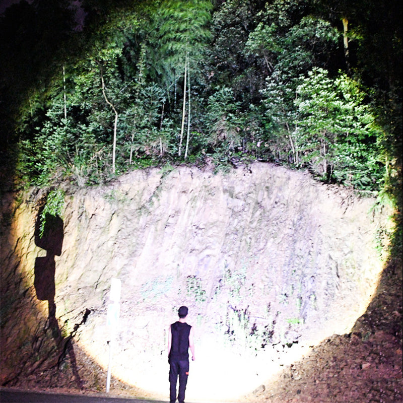 Mentch G65A P50 3000Lumen 5Modes Zoomable LED Flashlight Outdoor Waterproof USB Rechargeable Flashlight