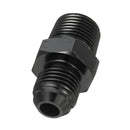 Male AN6 To 3/8inch NPT Thread Aluminum Straight Fuel Oil Hose Fitting Adapter