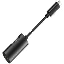 2 In 1 Charging Elbow Earphone Adapter Type-c To 3.5MM Audio Extension Cable For Xiaomi 6/8 SE