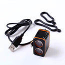 XANES 1200LM 2xT6 LED 4-Mode Waterproof Bike Light Temperature Control Power Display No Batt