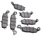 Front + Rear Ceramic Brake Pads For Suzuki SV650S SK3 SK4 SK7 SK8 SK9 2003-2009