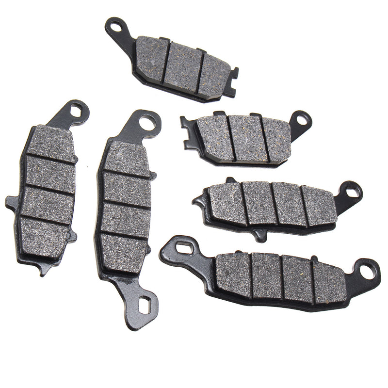 Front + Rear Ceramic Brake Pads For Suzuki SV650S SK3 SK4 SK7 SK8 SK9 2003-2009