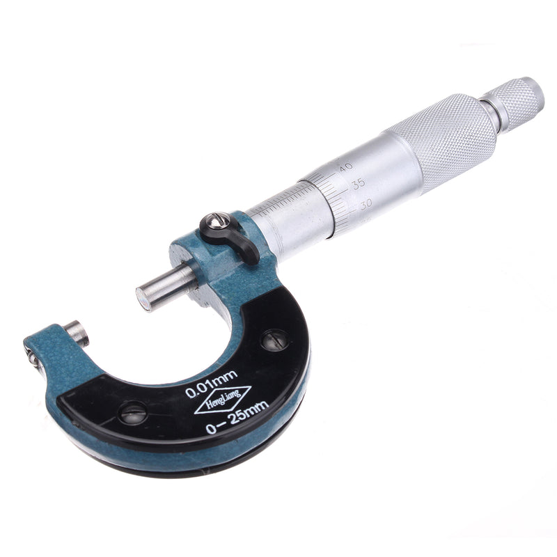 0-25mm/25-50mm Caliper Measuring Metric External Micrometer Graduation Micrometer With Case