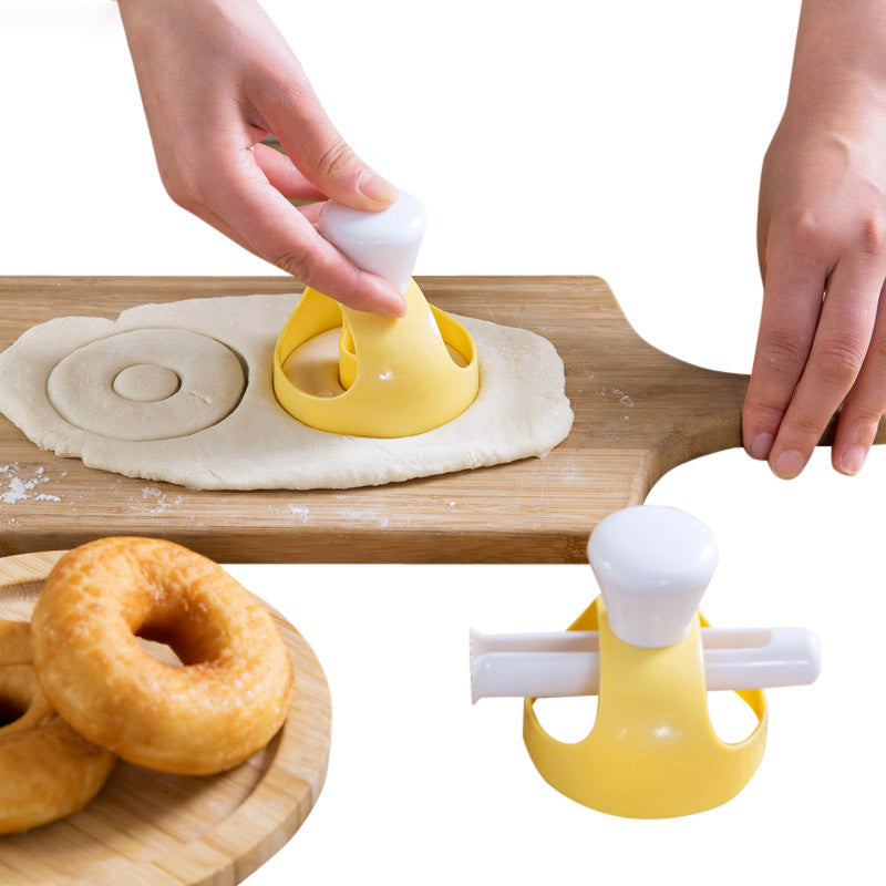 Creative DIY Donut Mold Cake Decorating Tools Desserts Bread Cutter Maker Baking Mold