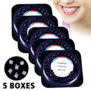 5 Boxes Dental Teeth Orthodontic Ceramic Bracket Braces Roth .022 Hooks 3-4-5