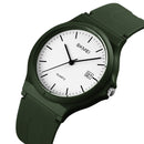 SKMEI 1449 Simple Black Pointer Fashion Colorful Men Women Quartz Watch